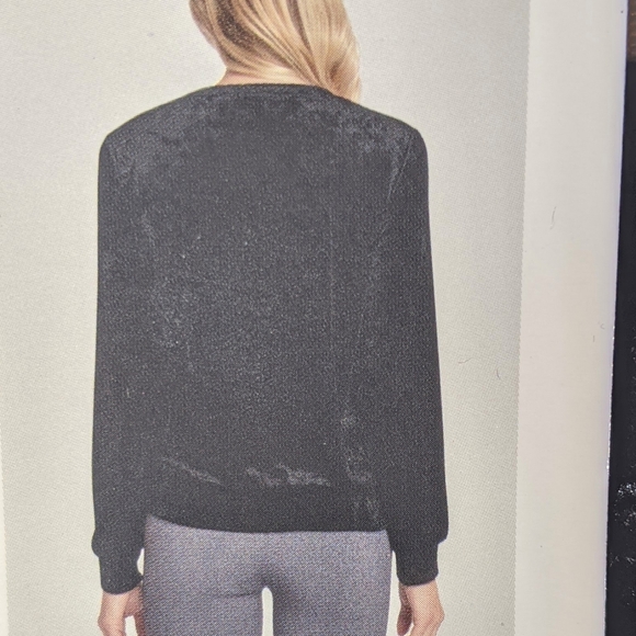 NWT Velvet Long Sleeve / Sweater Top - Picture 4 of 8